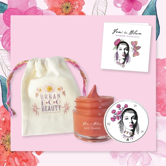 Berry Blossom Pink Sheer Glow Organic Lip Gloss Plumper Treatment - Picture 3 of 14